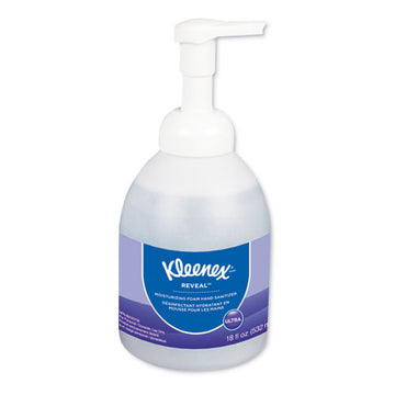 Kleenex® Reveal Ultra Moisturizing Foam Hand Sanitizer, 18 Oz Bottle, Fragrance-free freeshipping - TVN Wholesale